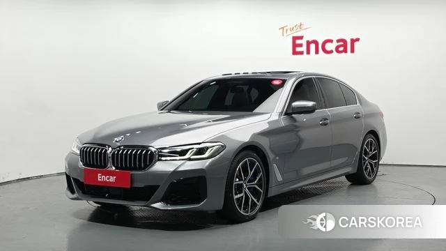 BMW 5 Series (G30) 2023 Серый из Кореи