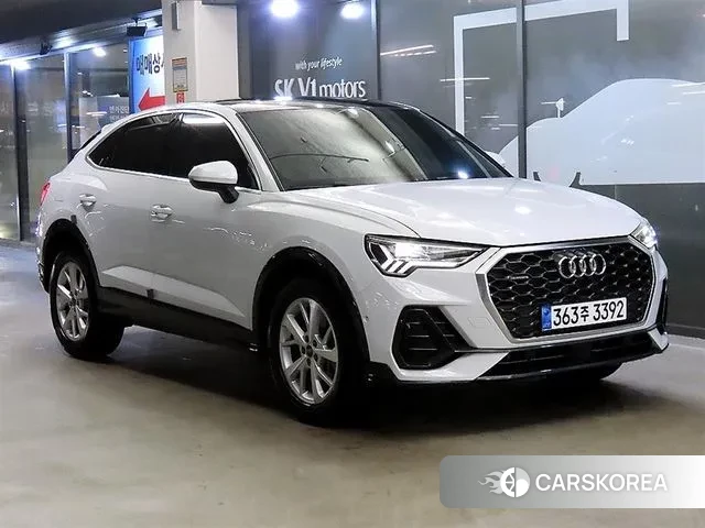 Audi Q3 (F3) 2024 Белый из Кореи