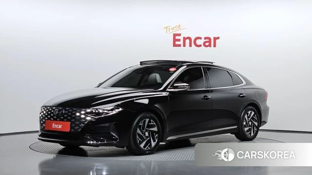 Hyundai The New Grandeur IG Hybrid 2022 Черный из Кореи