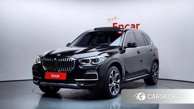 BMW X5 (G05) 2021 Черный из Кореи