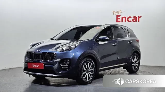 Kia Sportage 4th Generation 2018 Синий из Кореи