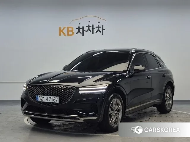 Genesis GV70 2021 Черный из Кореи