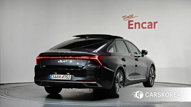 Kia K8 Hybrid 2023 Серый из Кореи