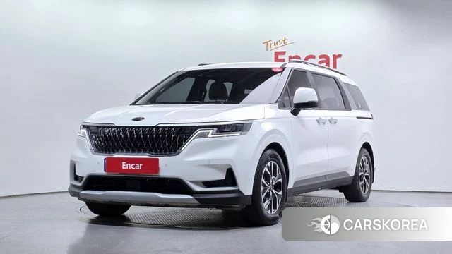 Kia Carnival 4th generation 2021 Белый из Кореи