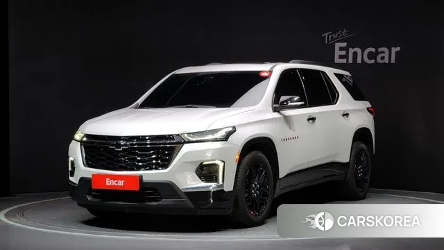 Chevrolet (GM Daewoo) Traverse 2022 Белый из Кореи