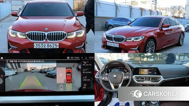 BMW 3 Series (G20) 2020 Оранжевый из Кореи