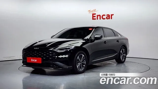 Kia K8 Hybrid 2023 Черный из Кореи