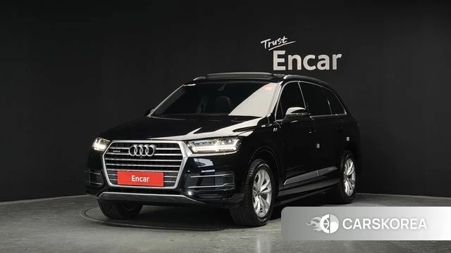 Audi Q7 (4M) 2019 Черный из Кореи