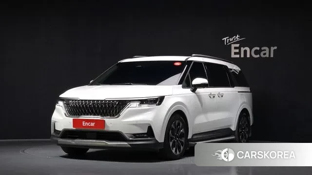 Kia Carnival 4th generation 2023 Белый из Кореи