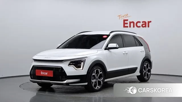 Kia Di Ol Nu Niro 2022 Белый из Кореи