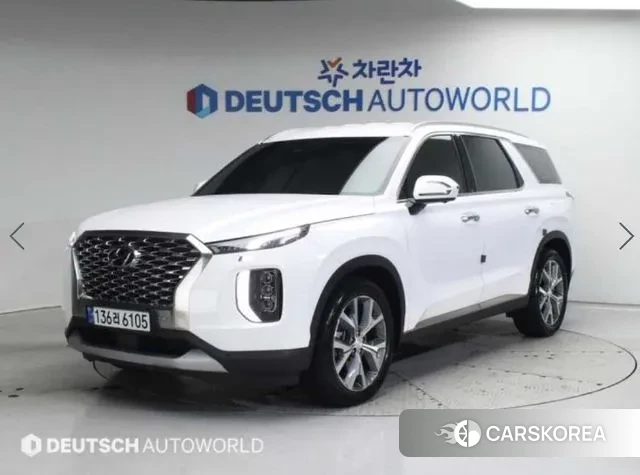 Hyundai Palisade 2022 Белый из Кореи