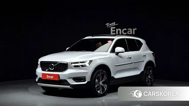 Volvo XC40 2020 Светло-серебряный цвет из Кореи