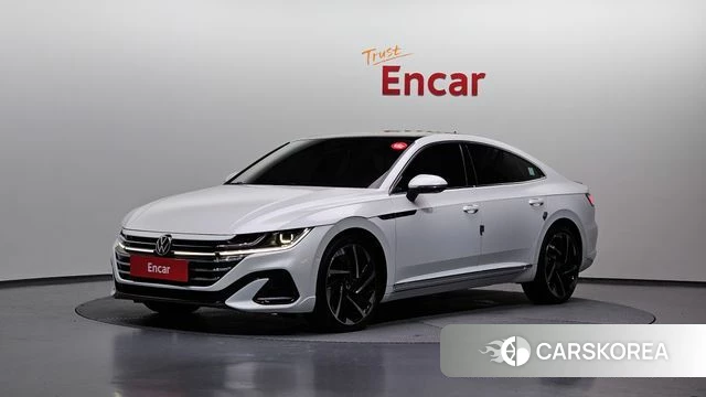 Volkswagen Arteon 2022 Белый из Кореи