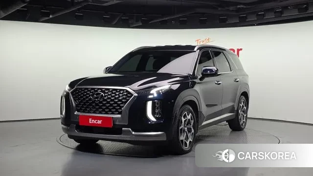 Hyundai Palisade 2022 Синий из Кореи