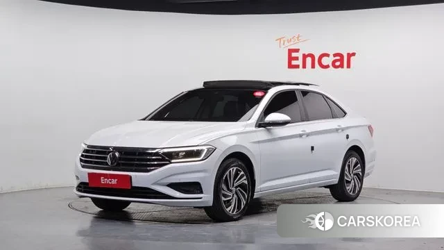 Volkswagen 7th Generation of Jetta 2021 Белый из Кореи