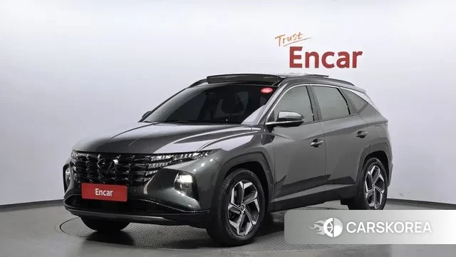 Hyundai Tucson (NX4) 2022 Зеленый из Кореи