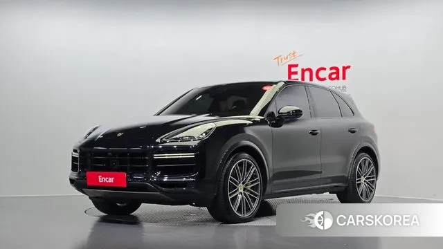Porsche Cayenne (PO536) 2020 Черный из Кореи