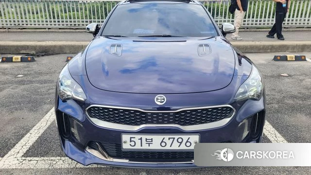 Kia Stinger 2019 Синий из Кореи