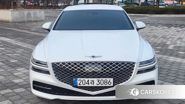 Genesis G80 (RG3) 2022 Белый из Кореи