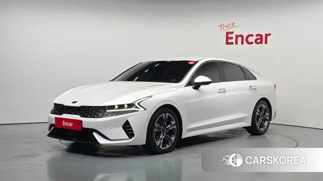 Kia K5 Hybrid 3rd Generation 2021 Белый из Кореи