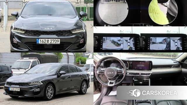 Kia K5 3rd generation 2021 Серый из Кореи