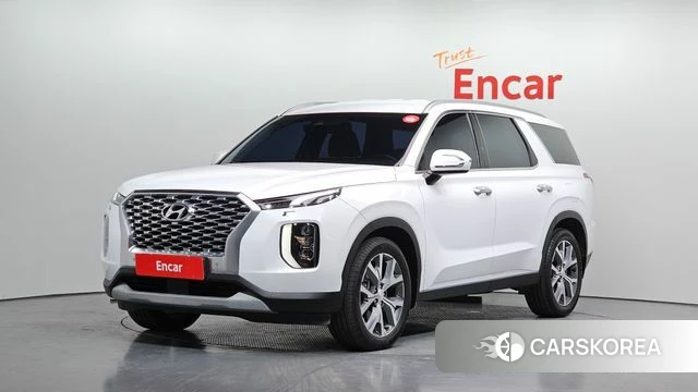 Hyundai Palisade 2021 Белый из Кореи