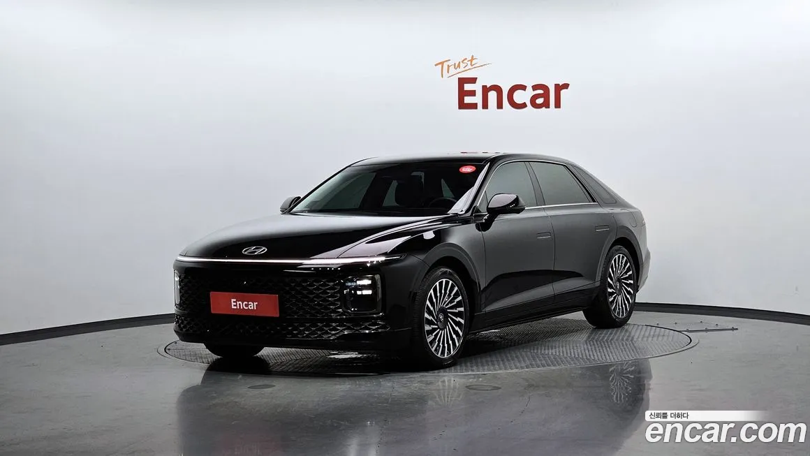 Hyundai Grandeur Hybrid (GN7) 2023 Черный из Кореи