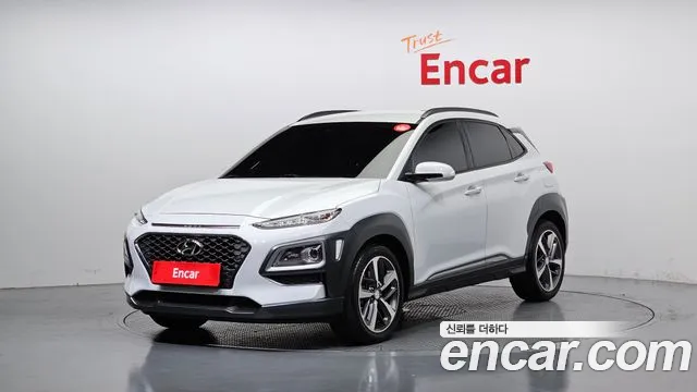 Hyundai Kona 2019 Белый из Кореи