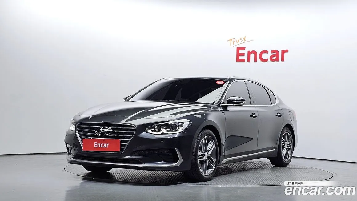 Hyundai Grandeur IG 2018 Серый из Кореи