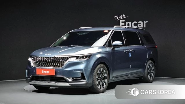 Kia Carnival 4th generation 2023 Синий из Кореи