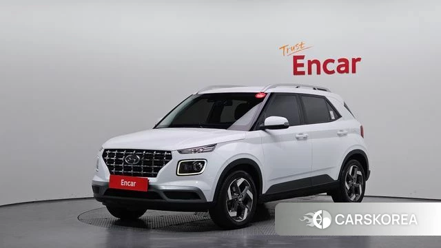 Hyundai Venue 2022 Белый из Кореи