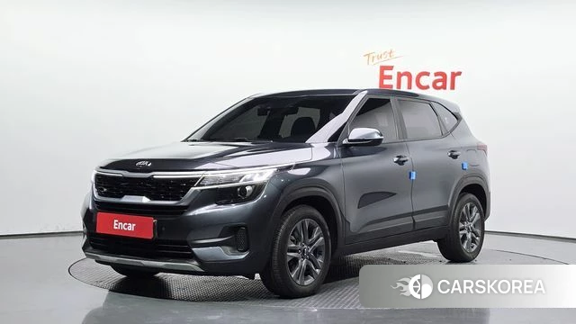 Kia Seltos 2021 Серый из Кореи