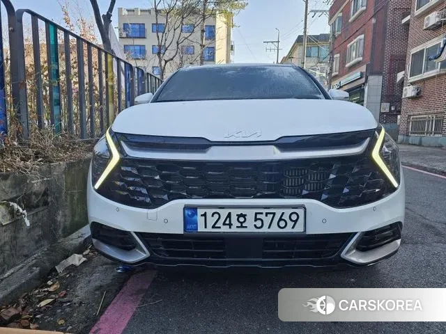 Kia Sportage 5th Generation 2022 Белый из Кореи