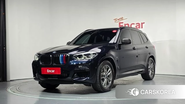 BMW X3 (G01) 2021 Черный из Кореи