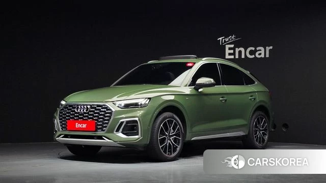 Audi Q5 (FY) 2022 Зеленый из Кореи