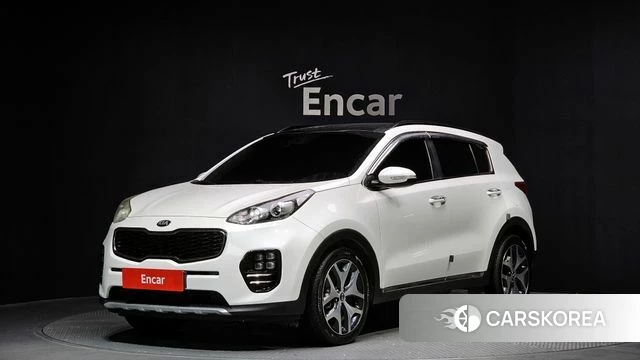 Kia Sportage 4th Generation 2018 Белый из Кореи