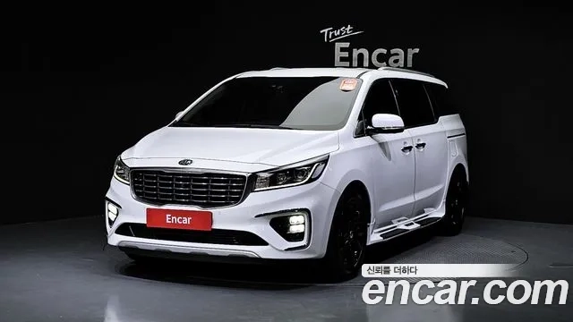 Kia The New Carnival 2020 Белый из Кореи