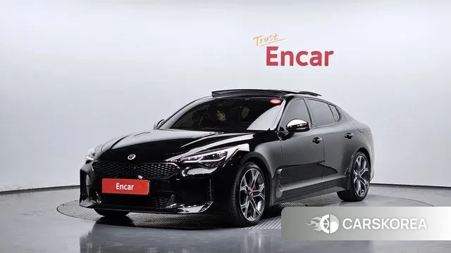 Kia Stinger 2019 Черный из Кореи