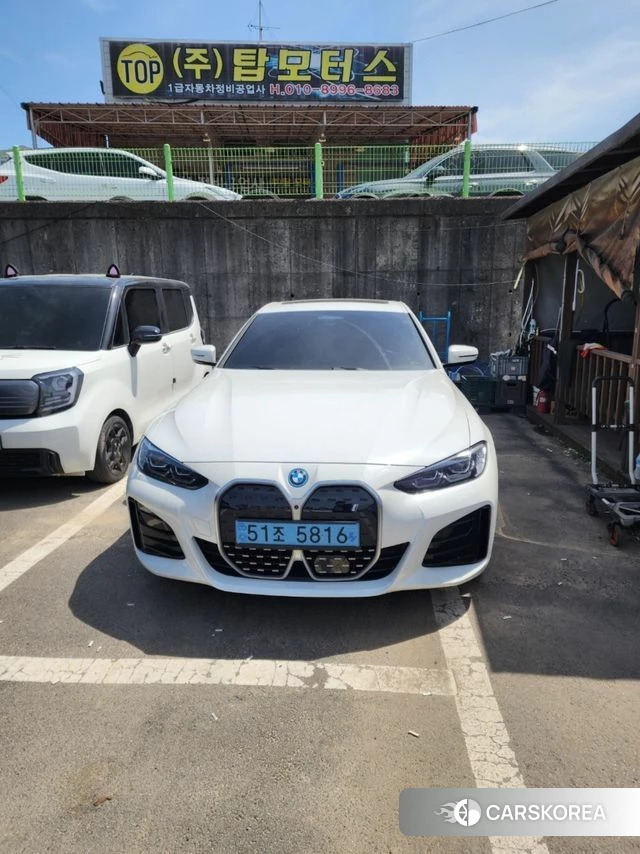 BMW i4 2022 Белый из Кореи