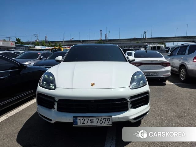 Porsche Cayenne (PO536) 2022 Белый из Кореи