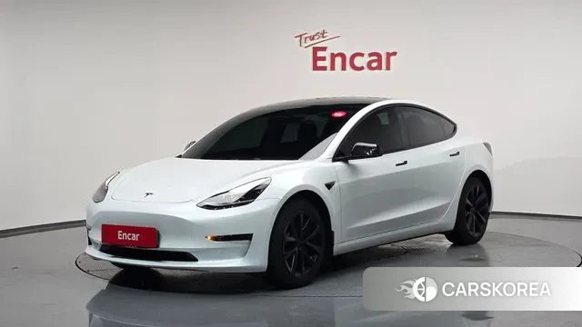 Tesla Model 3 2022 Белый из Кореи