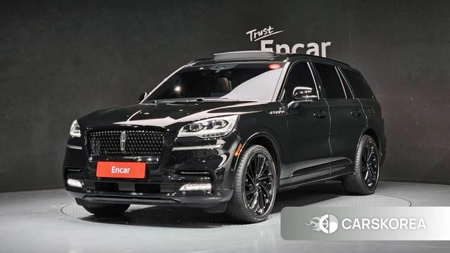 Lincoln Aviator 2nd generation 2023 Черный из Кореи
