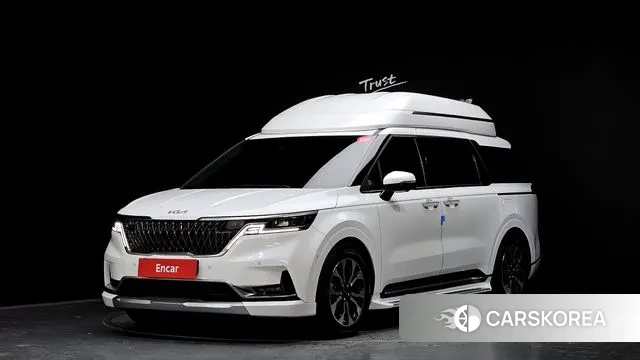 Kia Carnival 4th generation 2021 Белый из Кореи