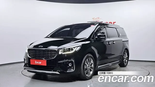 Kia The New Carnival 2020 Черный из Кореи