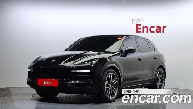 Porsche Cayenne (PO536) 2020 Черный из Кореи