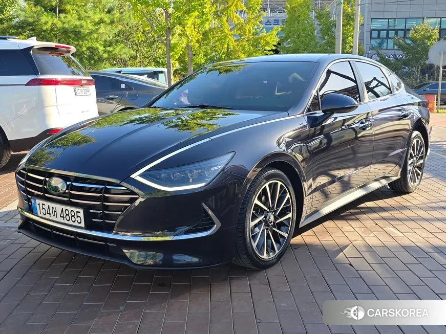 Hyundai Sonata (DN8) 2019 Синий из Кореи