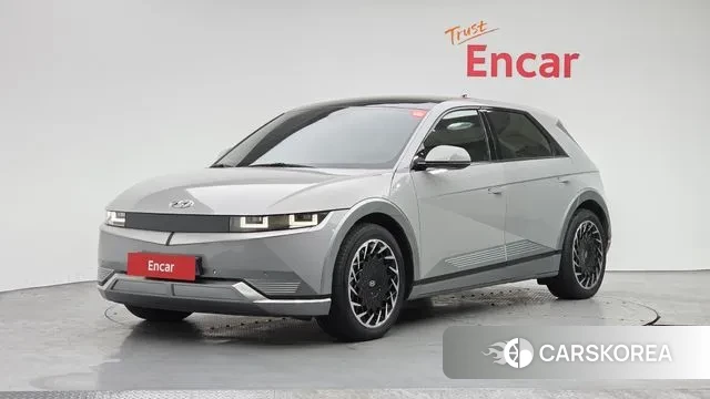 Hyundai Ionic 5 2021 Серебристо-серый из Кореи