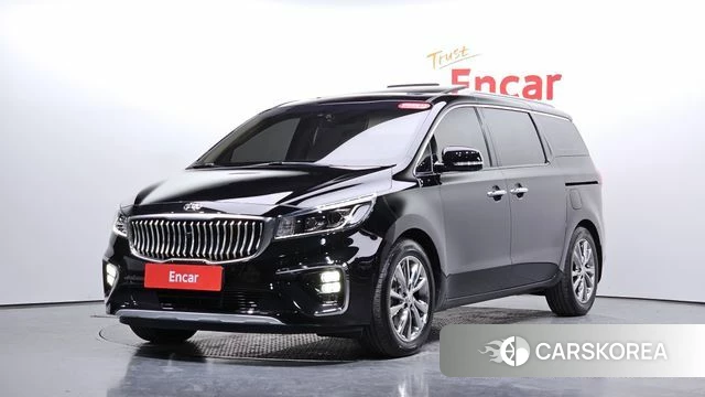 Kia The New Carnival 2018 Черный из Кореи