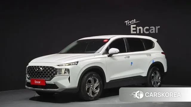 Hyundai The New Santa Fe 2022 Белый из Кореи