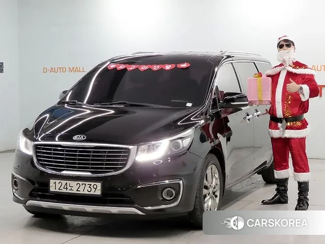 Kia All New Carnival 2018 Черный из Кореи